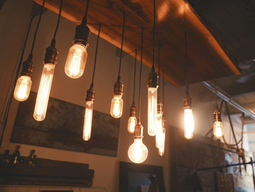 Lightbulbs Flickering at different brightness