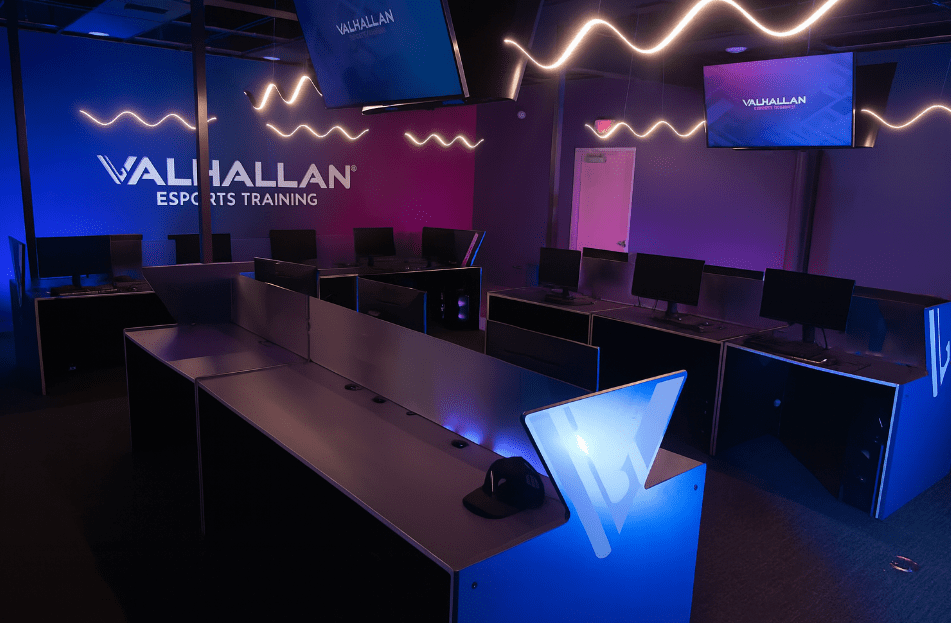 esports training center A picture of Valhallan 