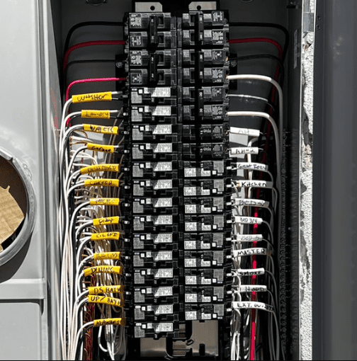 upgraded Electrical panel by Electricians in Fort Collins